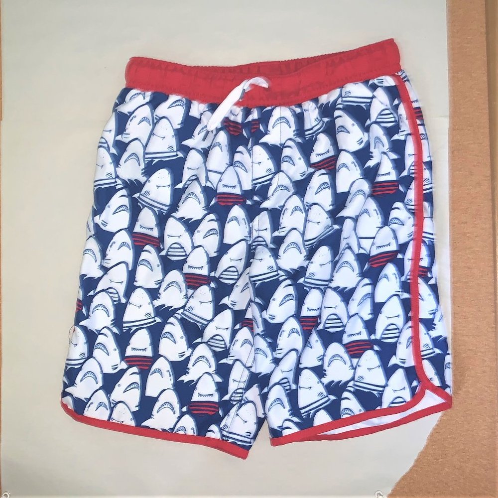 Lands End Shark Swim Bottoms